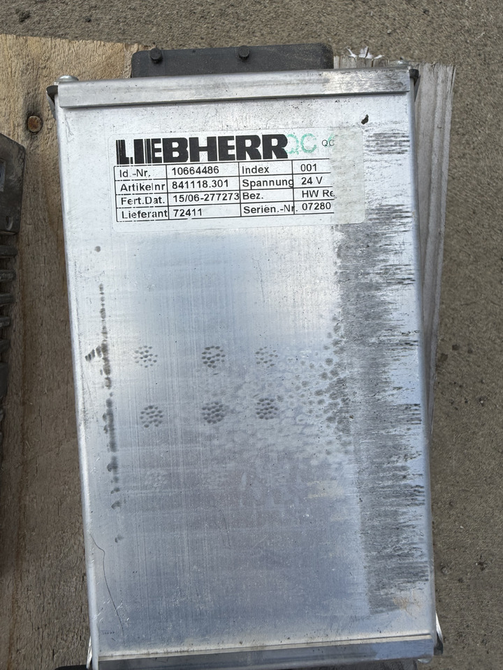 Liebherr R926 - ECU cho Máy xúc bánh xích: hình 3 Liebherr R926 - ECU cho Máy xúc bánh xích: hình 3