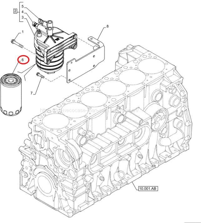 FPT IVECO CASE Cursor11 EURO 6 F3GFE613A B001 5801863562/5801690111 fuel filter 5801516883 - Bộ lọc nhiên liệu: hình 3 FPT IVECO CASE Cursor11 EURO 6 F3GFE613A B001 5801863562/5801690111 fuel filter 5801516883 - Bộ lọc nhiên liệu: hình 3
