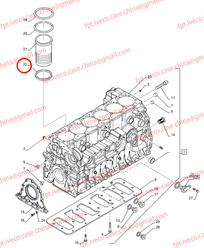 FPT IVECO CASE Cursor9 F2CFE614A*B041/F2CGE614F*V004 5802431166 CYLINDER LINER WASHER0.08mm/0.1mm/0.12mm/0.14mm/504128648 504128649 504128650 504128651 - Pít tông/ Vòng/ Ống lót cho Xe tải: hình 2 FPT IVECO CASE Cursor9 F2CFE614A*B041/F2CGE614F*V004 5802431166 CYLINDER LINER WASHER0.08mm/0.1mm/0.12mm/0.14mm/504128648 504128649 504128650 504128651 - Pít tông/ Vòng/ Ống lót cho Xe tải: hình 2
