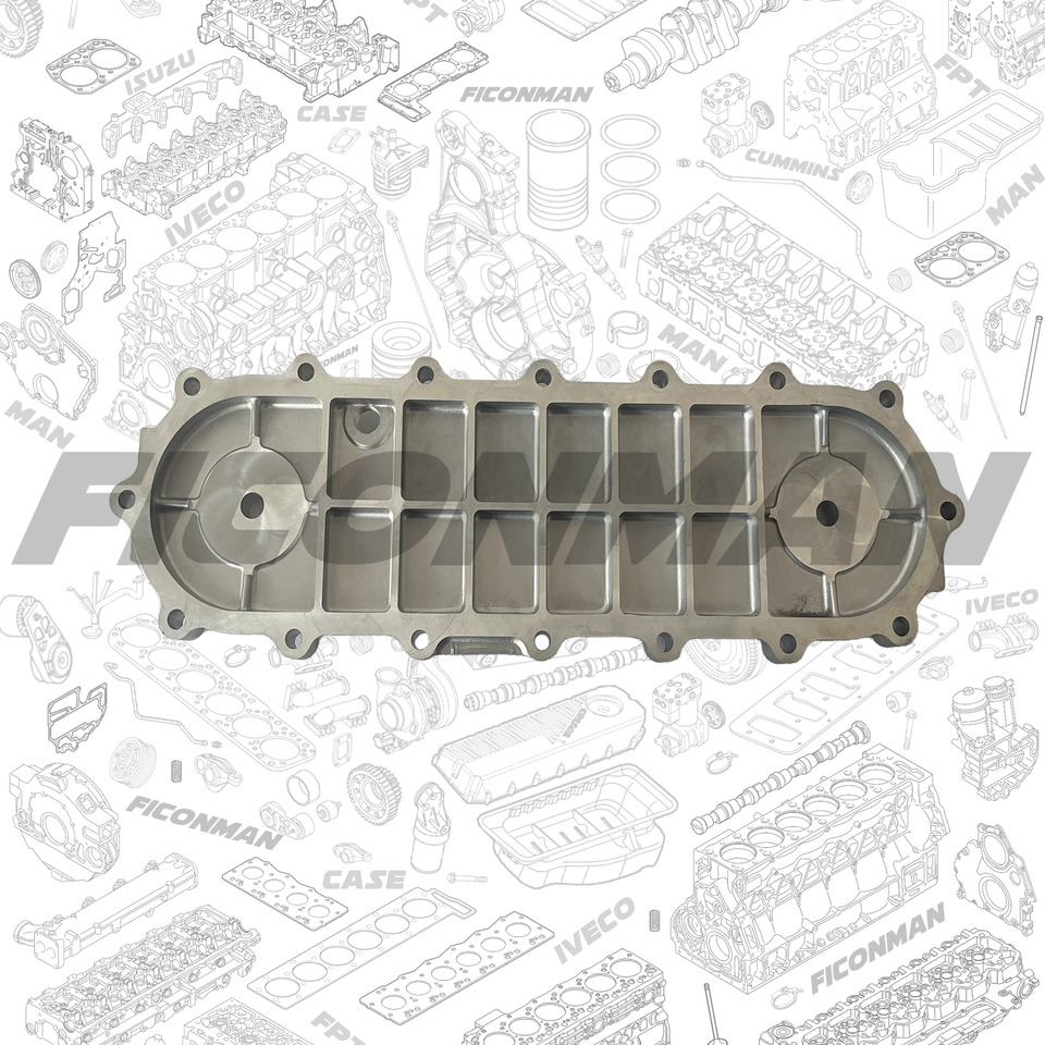FPT IVECO CASE Cursor9 FPT IVECO CASE Cursor9 Euro 6 F2CFE612 A/B/D F2CFE614A*B041/F2CGE614F*V004 5802431166 EXCHANGER COVER - OIL HEAT EXCHANGER 504127468 - Bộ làm mát dầu cho Xe ben: hình 2 FPT IVECO CASE Cursor9 FPT IVECO CASE Cursor9 Euro 6 F2CFE612 A/B/D F2CFE614A*B041/F2CGE614F*V004 5802431166 EXCHANGER COVER - OIL HEAT EXCHANGER 504127468 - Bộ làm mát dầu cho Xe ben: hình 2