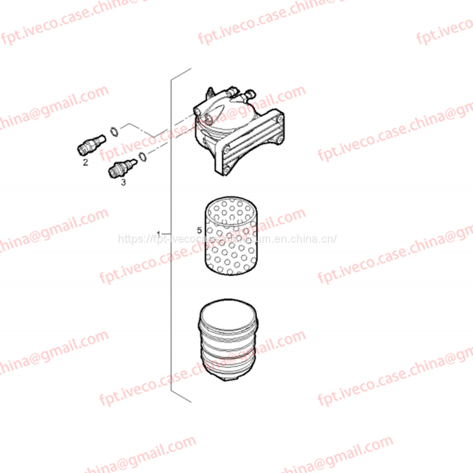 FPT IVECO CASE Cursor9Bus F2CFE612D*J231/F2CFE612A*J098 5802748674 FUEL FILTER ELEMENT 5801439820 - Bộ lọc nhiên liệu cho Xe bus: hình 3 FPT IVECO CASE Cursor9Bus F2CFE612D*J231/F2CFE612A*J098 5802748674 FUEL FILTER ELEMENT 5801439820 - Bộ lọc nhiên liệu cho Xe bus: hình 3