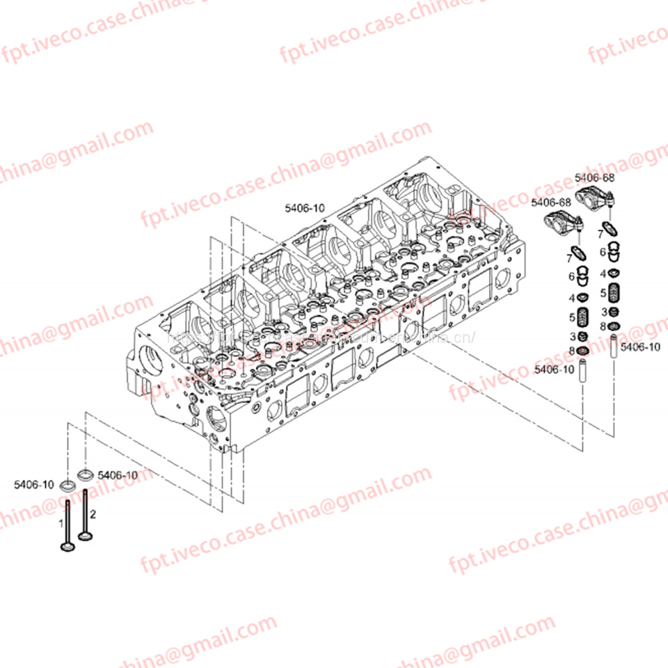 FPT IVECO CASE Cursor9Bus F2CFE612D*J231/F2CFE612A*J098 5802748674 VALVE CONE 98499819 - Van cho Xe bus: hình 3 FPT IVECO CASE Cursor9Bus F2CFE612D*J231/F2CFE612A*J098 5802748674 VALVE CONE 98499819 - Van cho Xe bus: hình 3