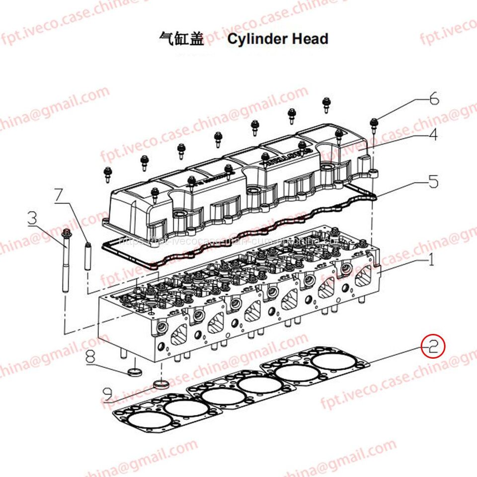 MAN D0836 Cylinder head gasket 03901-0378 - Miếng đệm động cơ cho Xe tải: hình 1 MAN D0836 Cylinder head gasket 03901-0378 - Miếng đệm động cơ cho Xe tải: hình 1