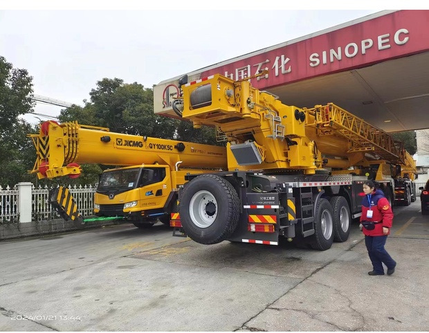 Cẩu bánh lốp mới 2025 XCMG QY100K5C: hình 12