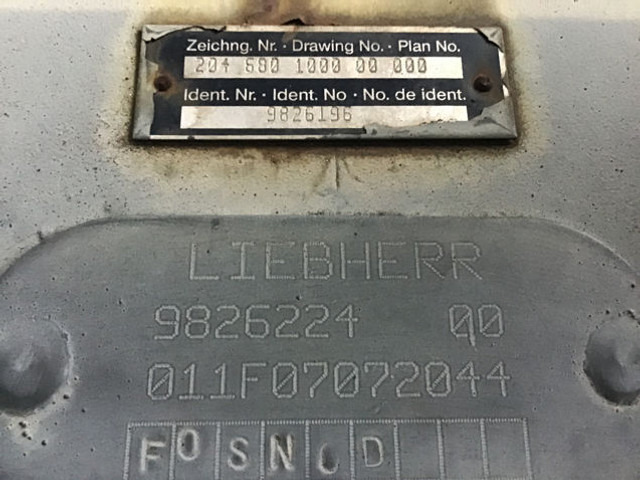 Liebherr 100 MM - Gầu cho Máy xúc: hình 4 Liebherr 100 MM - Gầu cho Máy xúc: hình 4