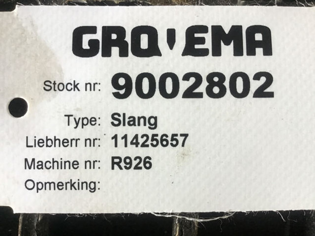 Liebherr A928 / R926 / R930 - Ống nạp khí: hình 4 Liebherr A928 / R926 / R930 - Ống nạp khí: hình 4