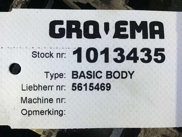 Liebherr Basic Body - Cản xe: hình 3 Liebherr Basic Body - Cản xe: hình 3