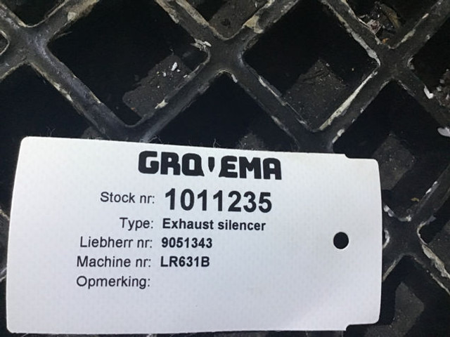 Liebherr Exhaust Silencer - Ống xả: hình 3 Liebherr Exhaust Silencer - Ống xả: hình 3