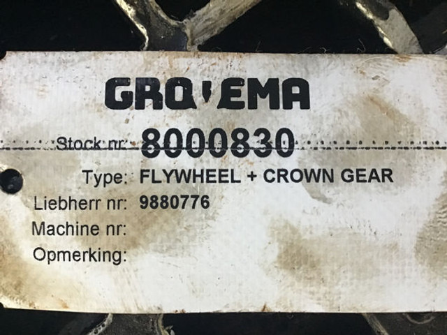 Liebherr Flywheel SAE1 - Bánh đà: hình 4 Liebherr Flywheel SAE1 - Bánh đà: hình 4