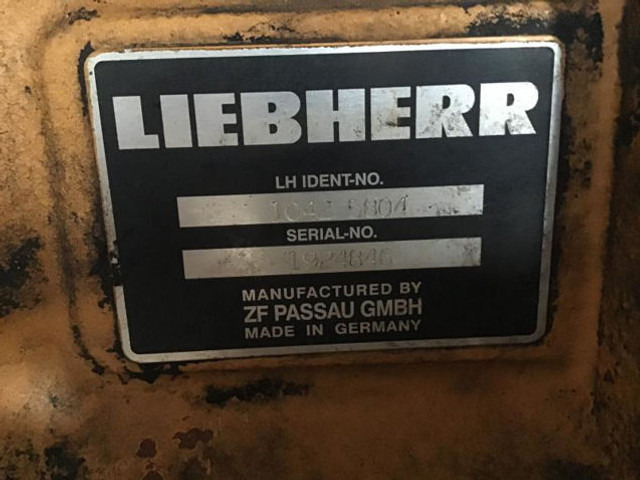 Liebherr Front Axle - Trục trước: hình 3 Liebherr Front Axle - Trục trước: hình 3