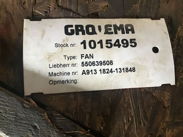 Liebherr - Hệ thống làm mát: hình 1 Liebherr - Hệ thống làm mát: hình 1