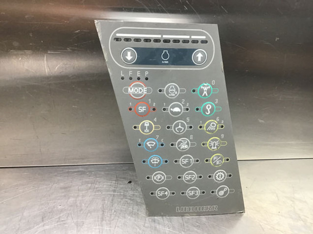 Liebherr Keyboard - Bảng điều khiển: hình 2 Liebherr Keyboard - Bảng điều khiển: hình 2