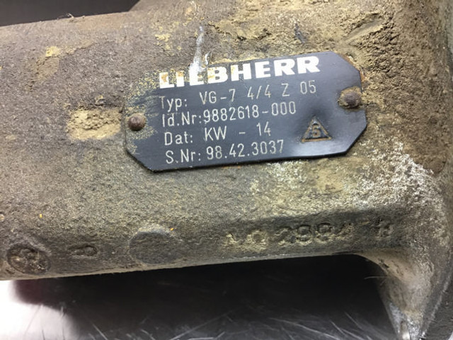 Liebherr Pilot Control Unit - Bảng điều khiển: hình 3 Liebherr Pilot Control Unit - Bảng điều khiển: hình 3