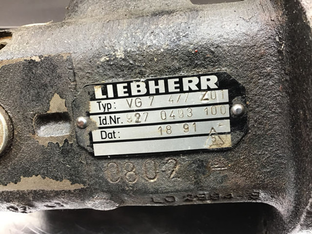 Liebherr Pilot Control Unit - Bảng điều khiển: hình 4 Liebherr Pilot Control Unit - Bảng điều khiển: hình 4