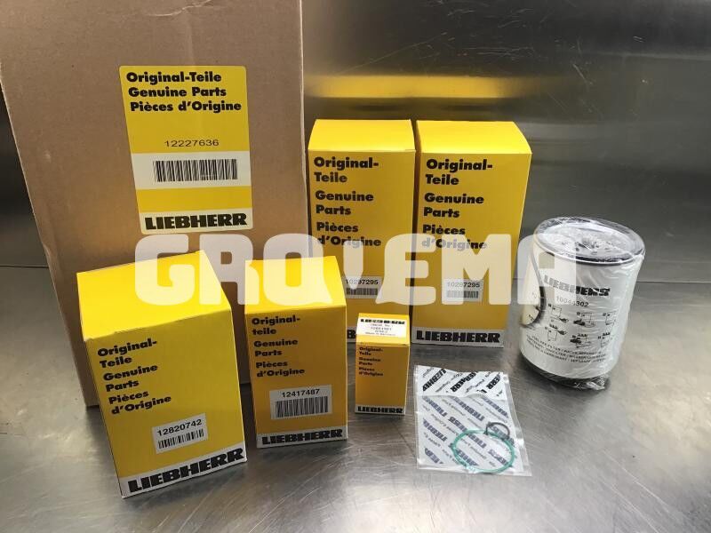 Liebherr R906/R906 ADVANCED/R906 C/R906 LC - Bộ lọc nhiên liệu: hình 3 Liebherr R906/R906 ADVANCED/R906 C/R906 LC - Bộ lọc nhiên liệu: hình 3