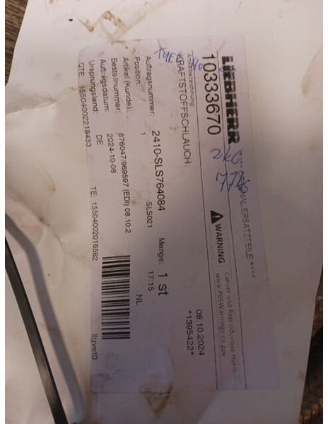 Liebherr R922 LC / R946 VH-HD / R946 S-HD / R946 NLC - ECU: hình 4 Liebherr R922 LC / R946 VH-HD / R946 S-HD / R946 NLC - ECU: hình 4