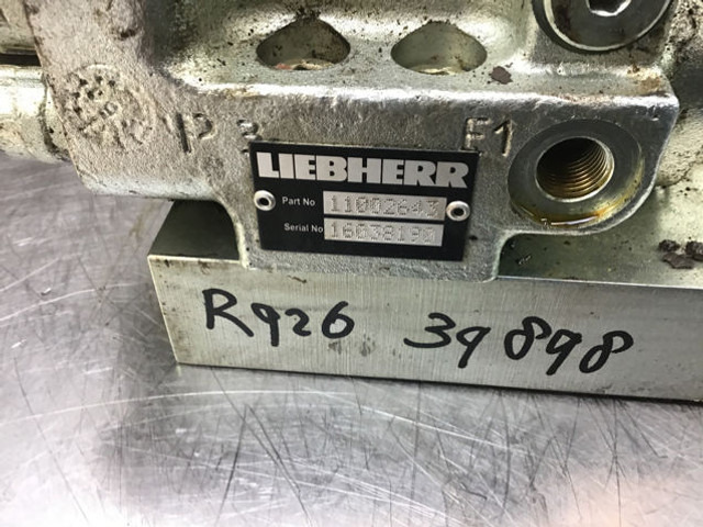 Liebherr Safety Valve - Cầu chì: hình 4 Liebherr Safety Valve - Cầu chì: hình 4
