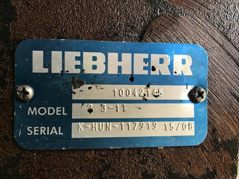 Liebherr Transmission - Hộp số: hình 3 Liebherr Transmission - Hộp số: hình 3