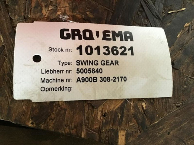 Phụ tùng Liebherr Swing Gear: hình 7 Phụ tùng Liebherr Swing Gear: hình 7