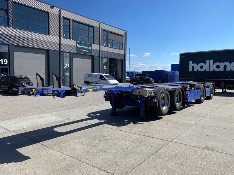 Broshuis 2Connect 2AKCC / 4 Axles / 3x Steering Axle / 2x Lift Axle - Xe chở container/ Sơ mi rơ moóc hoán đổi thân: hình 4 Broshuis 2Connect 2AKCC / 4 Axles / 3x Steering Axle / 2x Lift Axle - Xe chở container/ Sơ mi rơ moóc hoán đổi thân: hình 4