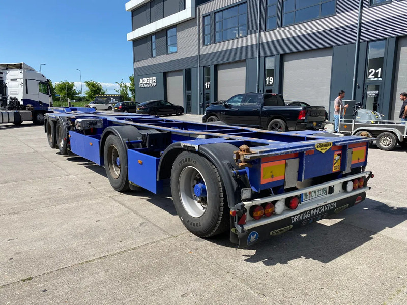 Broshuis 2Connect 2AKCC / 4 Axles / 3x Steering Axle / 2x Lift Axle - Xe chở container/ Sơ mi rơ moóc hoán đổi thân: hình 3 Broshuis 2Connect 2AKCC / 4 Axles / 3x Steering Axle / 2x Lift Axle - Xe chở container/ Sơ mi rơ moóc hoán đổi thân: hình 3