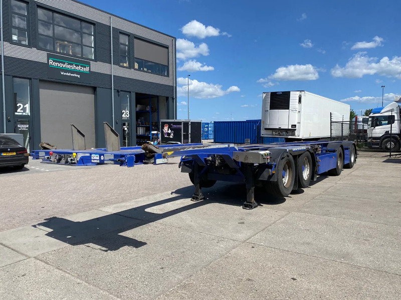 Broshuis 2Connect 2AKCC / 4 Axles / 3x Steering Axle / 2x Lift Axle - Xe chở container/ Sơ mi rơ moóc hoán đổi thân: hình 4 Broshuis 2Connect 2AKCC / 4 Axles / 3x Steering Axle / 2x Lift Axle - Xe chở container/ Sơ mi rơ moóc hoán đổi thân: hình 4