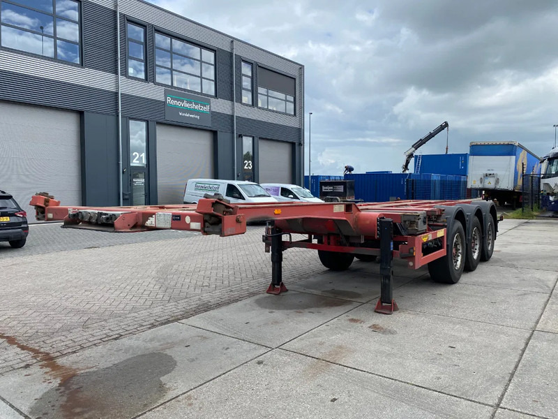 Broshuis MFCC / 2x Extendable / SAF + Disc Brakes / 1x Lift Axle / 45FT - Xe chở container/ Sơ mi rơ moóc hoán đổi thân: hình 4 Broshuis MFCC / 2x Extendable / SAF + Disc Brakes / 1x Lift Axle / 45FT - Xe chở container/ Sơ mi rơ moóc hoán đổi thân: hình 4