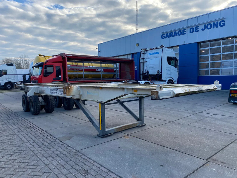 Xe chở container/ Sơ mi rơ moóc hoán đổi thân Buiscar HD 36 / 36 Ton / 20 FT - 30 FT / Skeletal / Port Trailer: hình 6