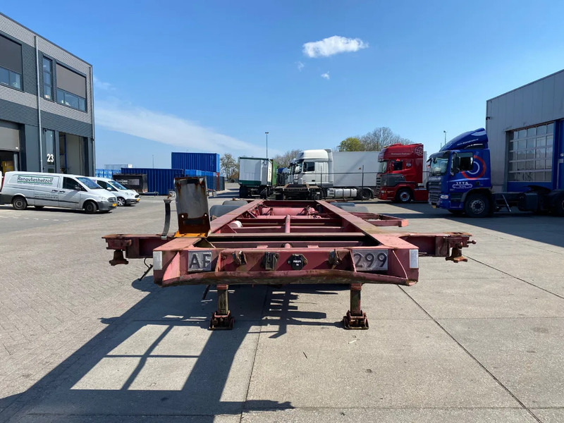 Burg 20 FT Container Chassis / BPW - Xe chở container/ Sơ mi rơ moóc hoán đổi thân: hình 5 Burg 20 FT Container Chassis / BPW - Xe chở container/ Sơ mi rơ moóc hoán đổi thân: hình 5