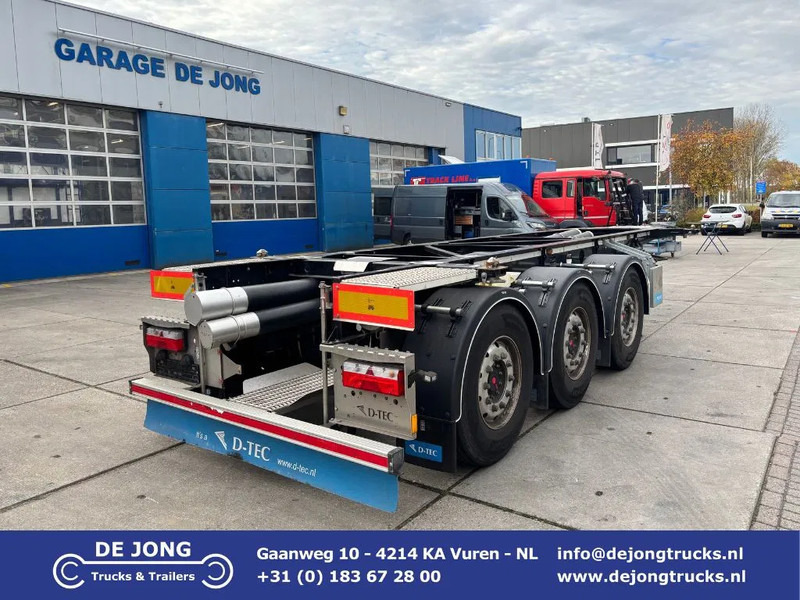 D-Tec CC-20-3-T / 20 FT ADR Tank Chassis / SAF Disc - Xe chở container/ Sơ mi rơ moóc hoán đổi thân: hình 1 D-Tec CC-20-3-T / 20 FT ADR Tank Chassis / SAF Disc - Xe chở container/ Sơ mi rơ moóc hoán đổi thân: hình 1