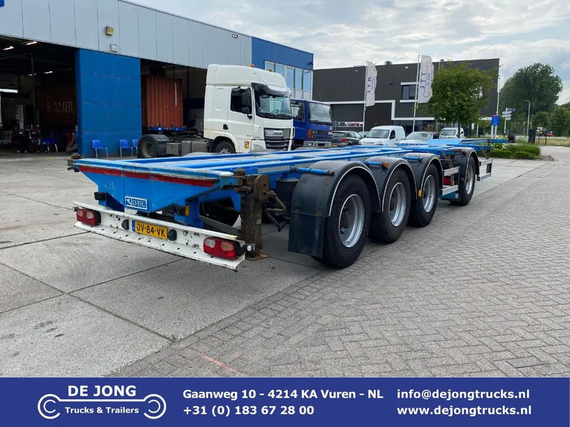 D-Tec CT-43-04D VCC-05 Combitrailer / 4 Axles / 1x Lift Axle - Xe chở container/ Sơ mi rơ moóc hoán đổi thân: hình 1 D-Tec CT-43-04D VCC-05 Combitrailer / 4 Axles / 1x Lift Axle - Xe chở container/ Sơ mi rơ moóc hoán đổi thân: hình 1