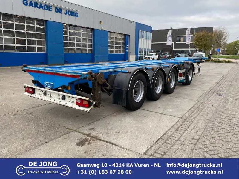 D-Tec CT-43-04D VCC-05 Combitrailer / 4 Axles / 1x Lift Axle - Xe chở container/ Sơ mi rơ moóc hoán đổi thân: hình 1 D-Tec CT-43-04D VCC-05 Combitrailer / 4 Axles / 1x Lift Axle - Xe chở container/ Sơ mi rơ moóc hoán đổi thân: hình 1
