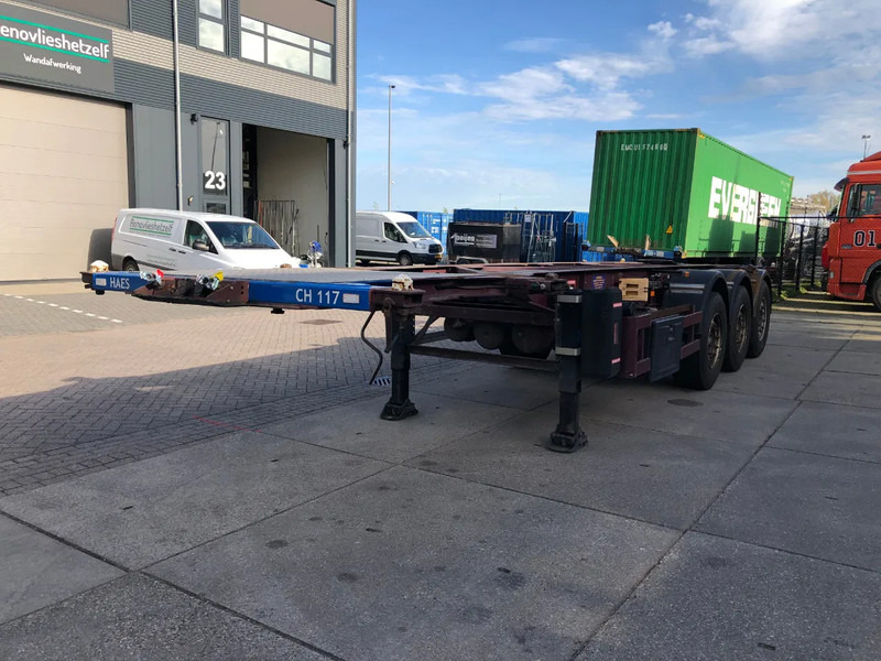 DESOT 20-30 FT Tank Chassis / SAF Disc / ADR - Xe chở container/ Sơ mi rơ moóc hoán đổi thân: hình 4 DESOT 20-30 FT Tank Chassis / SAF Disc / ADR - Xe chở container/ Sơ mi rơ moóc hoán đổi thân: hình 4