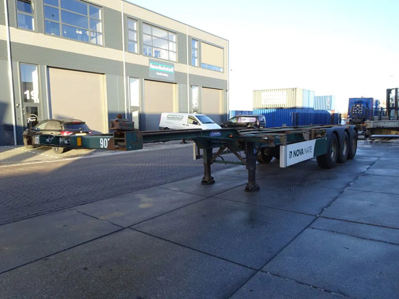 Flandria 40 FT Container Chassis / BPW + Disc / Lift Axle - Xe chở container/ Sơ mi rơ moóc hoán đổi thân: hình 2 Flandria 40 FT Container Chassis / BPW + Disc / Lift Axle - Xe chở container/ Sơ mi rơ moóc hoán đổi thân: hình 2