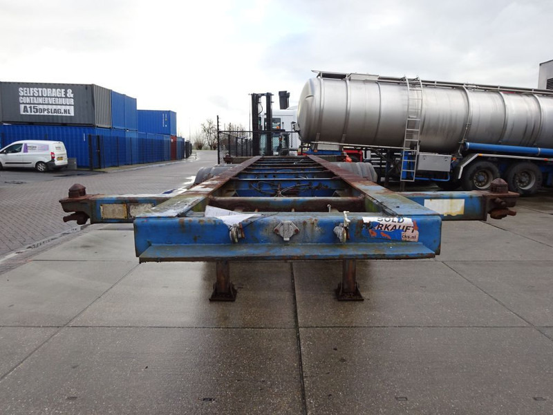 Groenewegen 20 FT Chassis / Steel Suspension / Double Tyres - Xe chở container/ Sơ mi rơ moóc hoán đổi thân: hình 3 Groenewegen 20 FT Chassis / Steel Suspension / Double Tyres - Xe chở container/ Sơ mi rơ moóc hoán đổi thân: hình 3