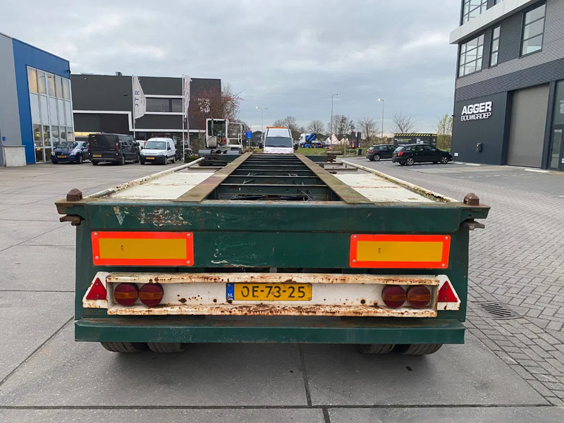 Groenewegen Container Chassis / 20 FT / BPW / Double Tyres - Xe chở container/ Sơ mi rơ moóc hoán đổi thân: hình 2 Groenewegen Container Chassis / 20 FT / BPW / Double Tyres - Xe chở container/ Sơ mi rơ moóc hoán đổi thân: hình 2