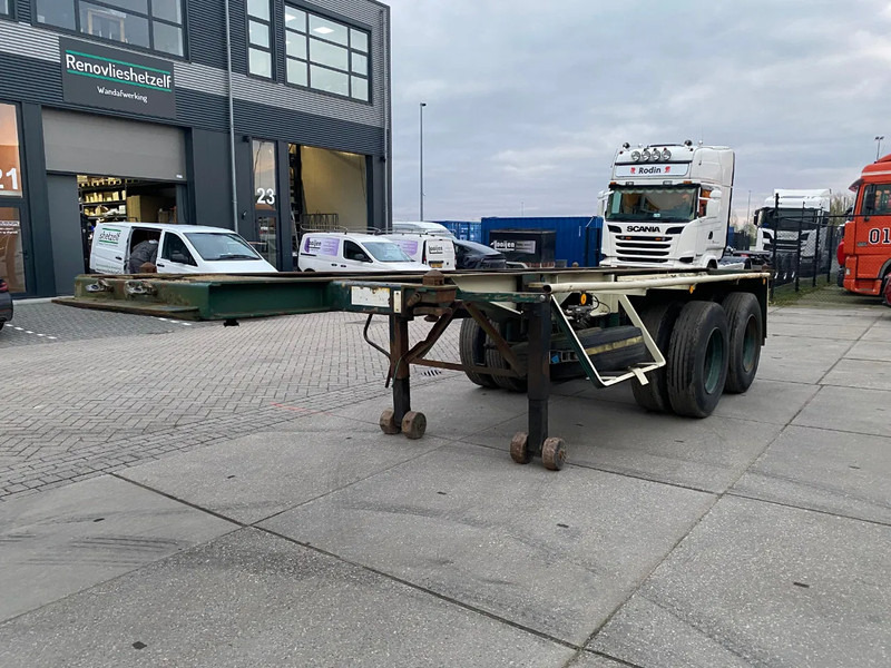 Groenewegen Container Chassis / 20 FT / BPW / Double Tyres - Xe chở container/ Sơ mi rơ moóc hoán đổi thân: hình 4 Groenewegen Container Chassis / 20 FT / BPW / Double Tyres - Xe chở container/ Sơ mi rơ moóc hoán đổi thân: hình 4