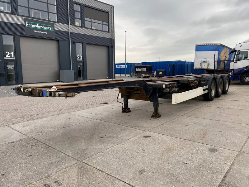 Kögel SW24 Container Chassis / 2x Extendable / BPW + Drum - Xe chở container/ Sơ mi rơ moóc hoán đổi thân: hình 4 Kögel SW24 Container Chassis / 2x Extendable / BPW + Drum - Xe chở container/ Sơ mi rơ moóc hoán đổi thân: hình 4