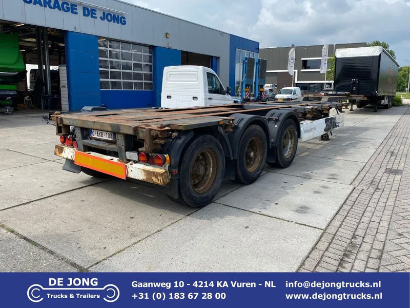 Krone SD 27 / Container Chassis / BPW + Drum / 1x Extendable / 45 FT - Xe chở container/ Sơ mi rơ moóc hoán đổi thân: hình 1 Krone SD 27 / Container Chassis / BPW + Drum / 1x Extendable / 45 FT - Xe chở container/ Sơ mi rơ moóc hoán đổi thân: hình 1