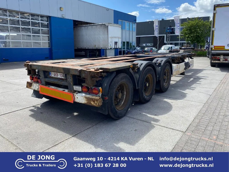 Krone SD 27 / Container Chassis / BPW + Drum / 1x Extendable / 45 FT - Xe chở container/ Sơ mi rơ moóc hoán đổi thân: hình 1 Krone SD 27 / Container Chassis / BPW + Drum / 1x Extendable / 45 FT - Xe chở container/ Sơ mi rơ moóc hoán đổi thân: hình 1