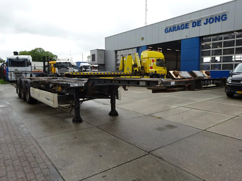 Krone SD 27 / Container Chassis / BPW + Drum / 45 FT - Xe chở container/ Sơ mi rơ moóc hoán đổi thân: hình 5 Krone SD 27 / Container Chassis / BPW + Drum / 45 FT - Xe chở container/ Sơ mi rơ moóc hoán đổi thân: hình 5