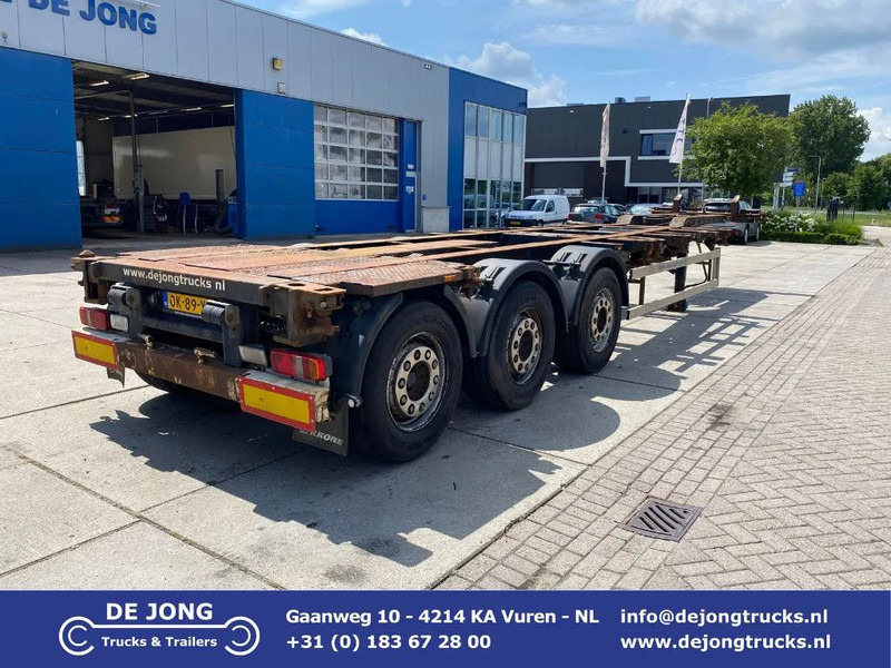 Krone SD Chassis / ADR / 2x Extendable / MB + Disc / 2x Lift Axle - Xe chở container/ Sơ mi rơ moóc hoán đổi thân: hình 1 Krone SD Chassis / ADR / 2x Extendable / MB + Disc / 2x Lift Axle - Xe chở container/ Sơ mi rơ moóc hoán đổi thân: hình 1