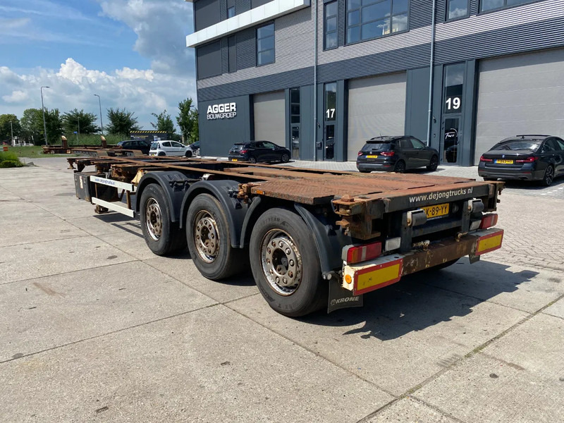 Krone SD Chassis / ADR / 2x Extendable / MB + Disc / 2x Lift Axle - Xe chở container/ Sơ mi rơ moóc hoán đổi thân: hình 3 Krone SD Chassis / ADR / 2x Extendable / MB + Disc / 2x Lift Axle - Xe chở container/ Sơ mi rơ moóc hoán đổi thân: hình 3