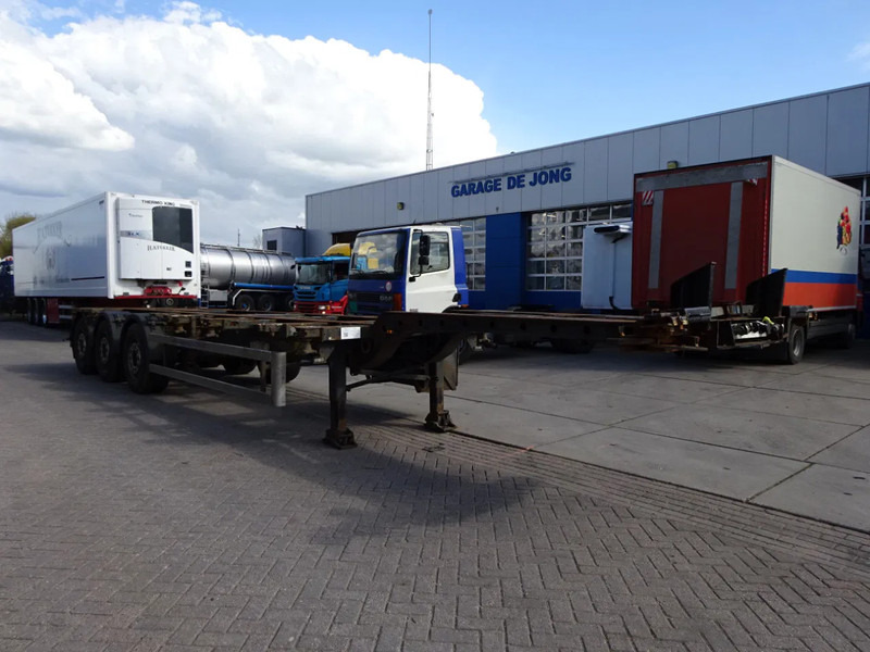 Krone SD Chassis / ADR / 2x Extendable / MB + Disc / 2x Lift Axle - Xe chở container/ Sơ mi rơ moóc hoán đổi thân: hình 5 Krone SD Chassis / ADR / 2x Extendable / MB + Disc / 2x Lift Axle - Xe chở container/ Sơ mi rơ moóc hoán đổi thân: hình 5