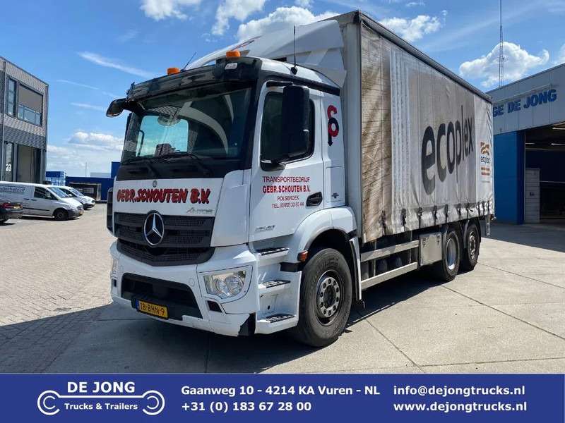 Mercedes-Benz Antos 2840 / 6x2/4 / Tautliner / Kooiaap - Xe tải thùng mui bạt: hình 1 Mercedes-Benz Antos 2840 / 6x2/4 / Tautliner / Kooiaap - Xe tải thùng mui bạt: hình 1