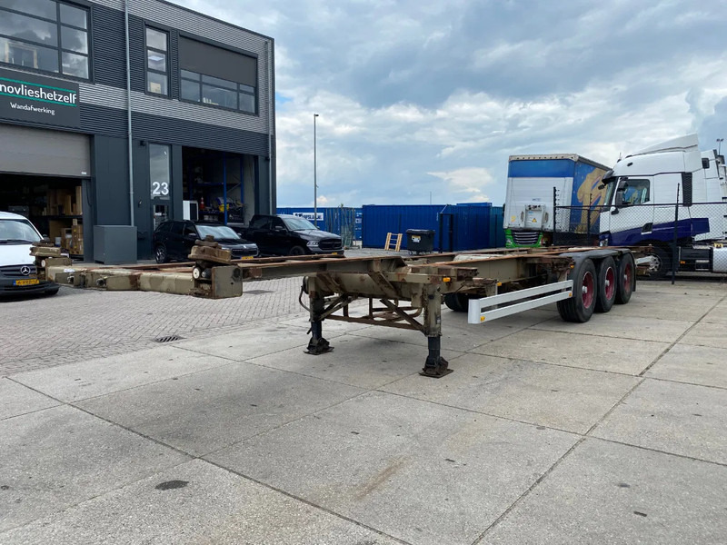 Pacton 40 FT Container Chassis / BPW + DISC - Xe chở container/ Sơ mi rơ moóc hoán đổi thân: hình 3 Pacton 40 FT Container Chassis / BPW + DISC - Xe chở container/ Sơ mi rơ moóc hoán đổi thân: hình 3