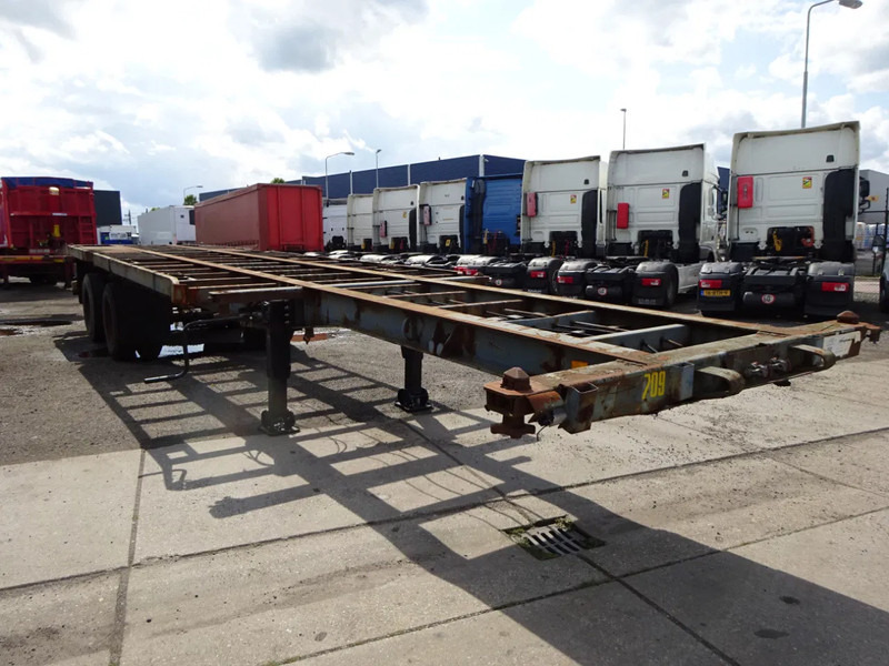 Pacton 40 FT Container Chassis / Steel Supsension / Double Air - Xe chở container/ Sơ mi rơ moóc hoán đổi thân: hình 5 Pacton 40 FT Container Chassis / Steel Supsension / Double Air - Xe chở container/ Sơ mi rơ moóc hoán đổi thân: hình 5