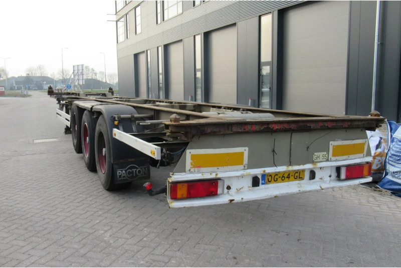 Pacton Container Chassis / BPW + DISC - Xe chở container/ Sơ mi rơ moóc hoán đổi thân: hình 2 Pacton Container Chassis / BPW + DISC - Xe chở container/ Sơ mi rơ moóc hoán đổi thân: hình 2