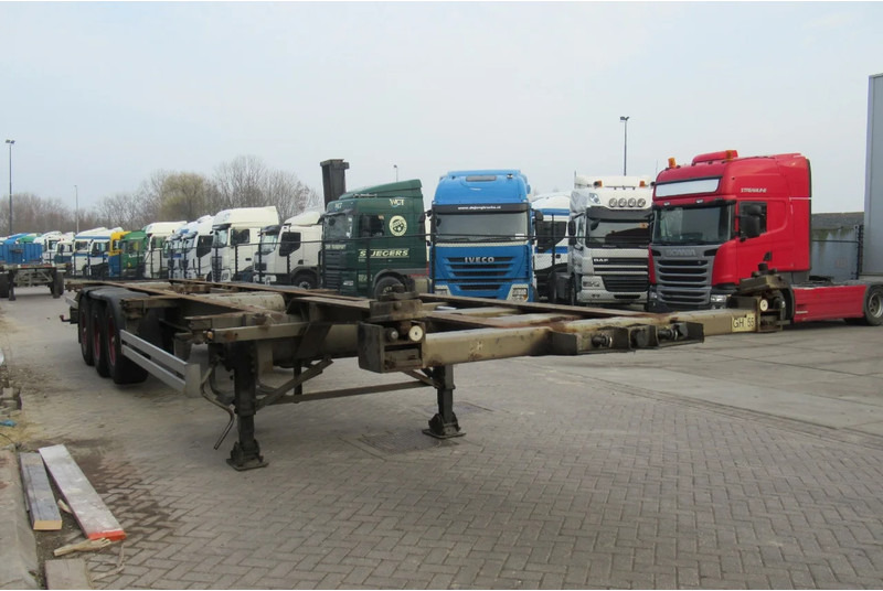 Pacton Container Chassis / BPW + DISC - Xe chở container/ Sơ mi rơ moóc hoán đổi thân: hình 4 Pacton Container Chassis / BPW + DISC - Xe chở container/ Sơ mi rơ moóc hoán đổi thân: hình 4