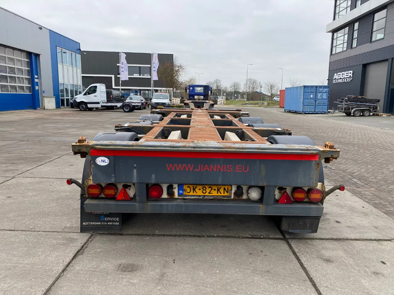 Pacton TXC 343 Multi / 3x Extendable / 1x Lift Axle - Xe chở container/ Sơ mi rơ moóc hoán đổi thân: hình 2 Pacton TXC 343 Multi / 3x Extendable / 1x Lift Axle - Xe chở container/ Sơ mi rơ moóc hoán đổi thân: hình 2